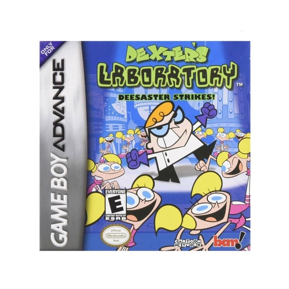 VTG Nintendo Game Boy Advance Dexter’s Laboratory: Deesaster Strikes! Untested - Picture 1 of 3
